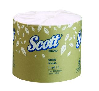 KCA Scott Toilet Tissue 2Ply 400Sh / 48