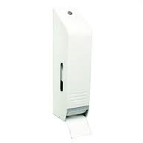 KCA White Enamel Triple Roll Dispenser