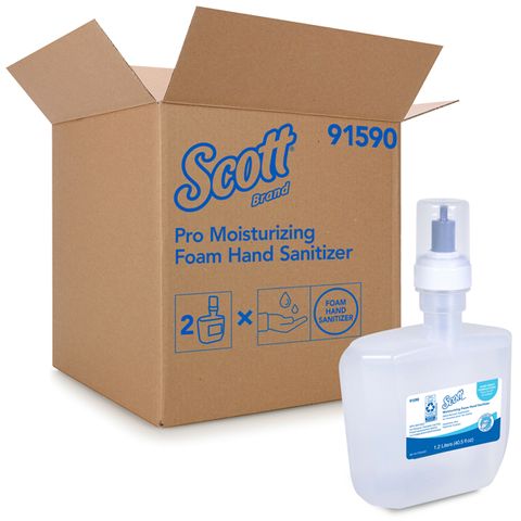 Kleenex Alcohol Foam Hand Sanitiser 1.2L / 4