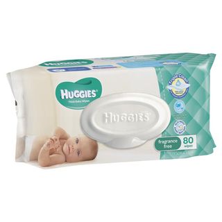 Huggies Baby Wipes Refill Scented 80'S / Ctn