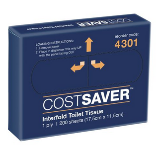 KCA InterFold Toilet Tissue 200Sh/Ctn (54)