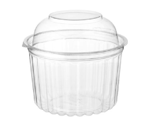 Food Bowl 16Oz Rnd With Dome Hinged Lid / 25 (10)