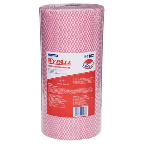 KCA Wypall Red Wiper 34Cm X 45M / 6