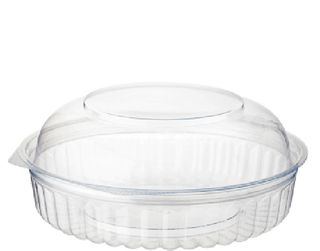 Food Bowl 20Oz Rnd Dome Hinged Lid / 25 (6)
