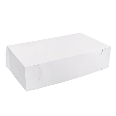 Cake Slab 1/4 Box White (100)