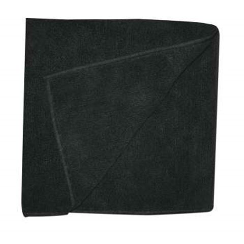 Microfibre Black Tricot 40X40 Cloth
