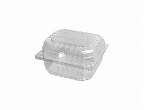 Clearview Burger Pack Hinged Lid P.E.T Small