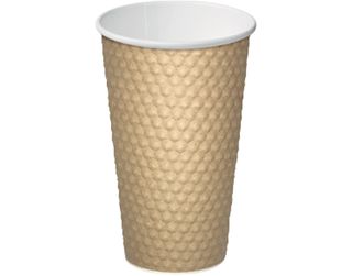 Dimple Paper Cup 16Oz 460Ml Kraft /300