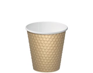Dimple Paper Cup 8Oz 280Ml Kraft /500