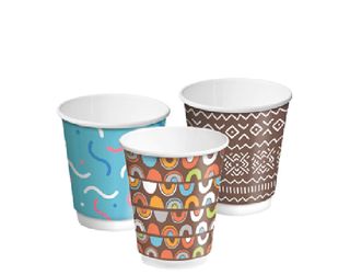 Double Wall Paper Cup Creative 8Oz 280M /500