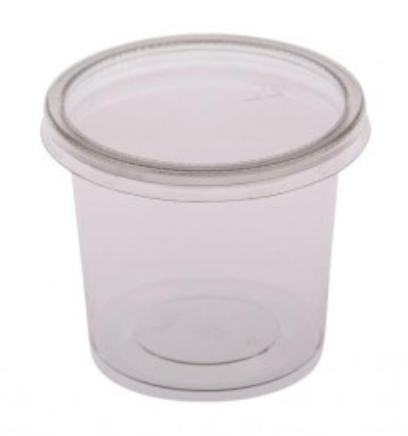 MPM Container Sty Clear 150Ml Round / 1000