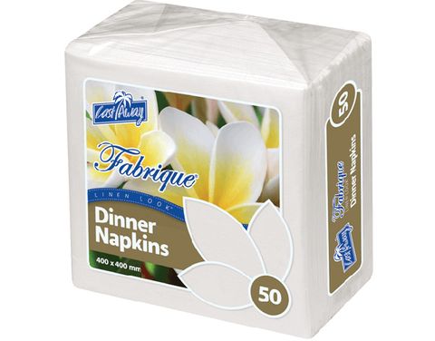 Napkin Fabrique Linenlook Dinner Quarter Fold /500