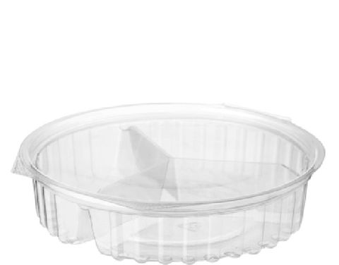 Food Bowl 3 Compartment 568Ml Hinged Lid /150