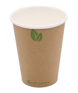 16Oz Single Wall Coffee Cup Kraft Brown 500/Ctn