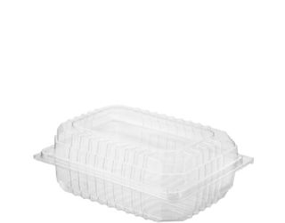 Clearview Salad Pack Hinged Lid P.E.T Small
