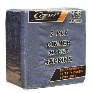 Napkin Dinner 2Ply Dark Blue (8) / 125