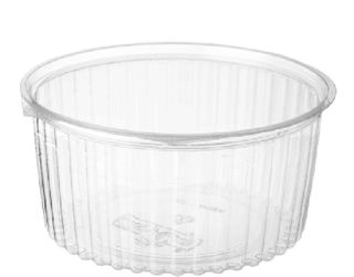 Food Bowl 48Oz Rnd With Flat Hinged Lid / 25 (6)