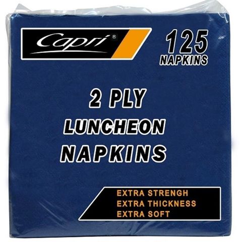 Napkin Lunch 2Ply Dark Blue (16) /125