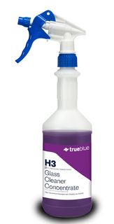 Printed Bottle: H3 Glass Cleaner