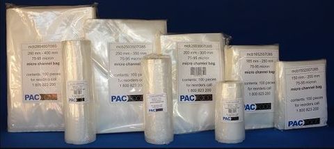 Micro Channel Vacuum Bags 200X300 / 100