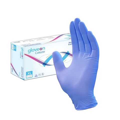 Celeste Nitrile Gloves Medium / 200