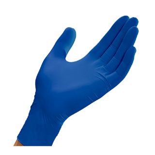 Paladin Blue Nitrile Long Cuff Gloves Xs 100 /Box