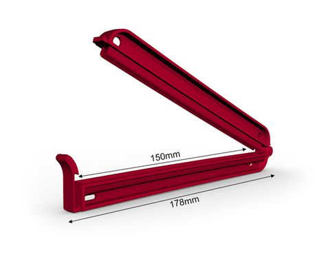 Weloc PA Clip 150 Red