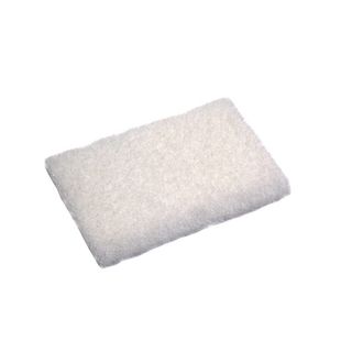 Scourer Pad Thick Small White