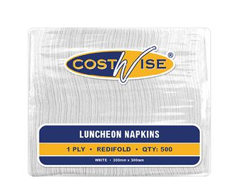 1 Ply Luncheon Napkins Costwise Ctn 3000