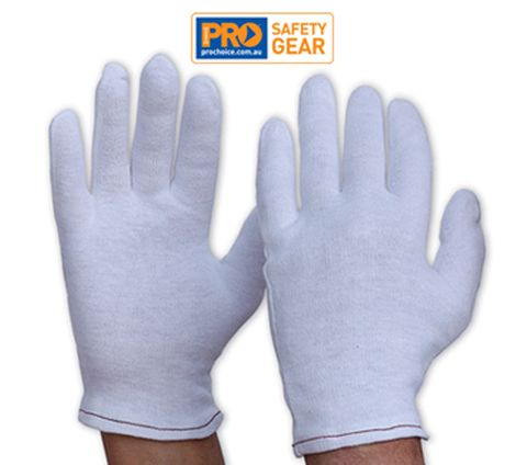 Poly Cotton Liner Ladies Glove White / 12 Pairs