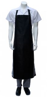 Apron Pvc Full Length Black