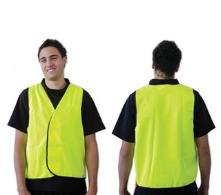 Safety Vest Fluro Yellow - Day Use 3Xl