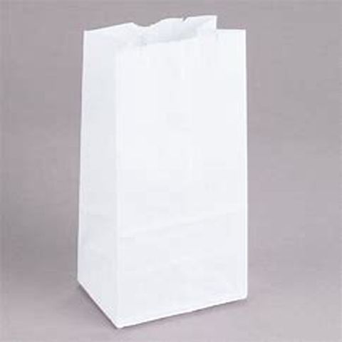 Bleachkraft Paper Bags #2 Satchel White / 500