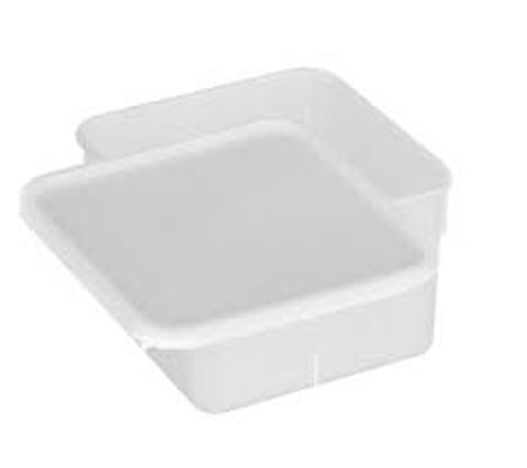 2.5L Square Natural Container & Lid / Each