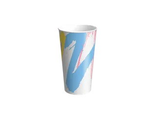 Cup Paper 488Ml T/S Carnivale Ctn1000