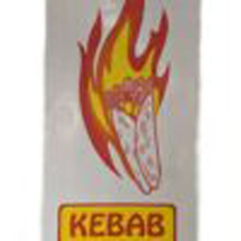 Foil Kebab Bag White Printed /250