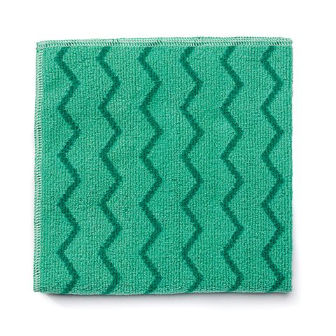 Rubbermaid Microfibre Cloth Green 40X40Cm / Each