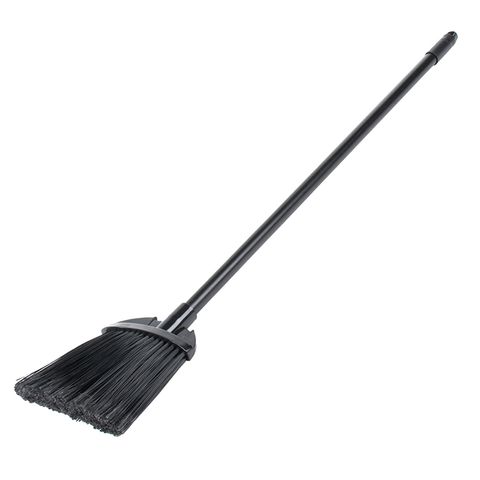 Executive Series Lobby Broom Vinlyl Handle Black