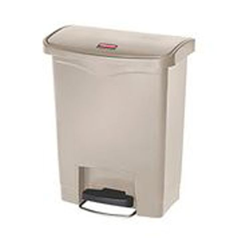 Rubbermaid Slim Jim 90L/24G Step On Fs Resin Beige