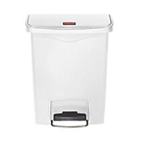 Rubbermaid Slim Jim 30L Bin White