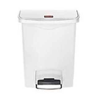 Rubbermaid White 50Lt Step On Bin