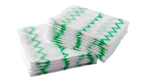 Hygen Disposable Microfibre Cloth Green / 640