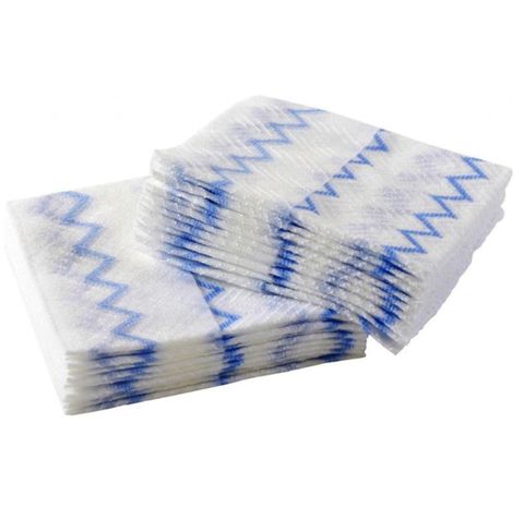 Disposable Microfibre Cloth Blue 30Cm Pk640