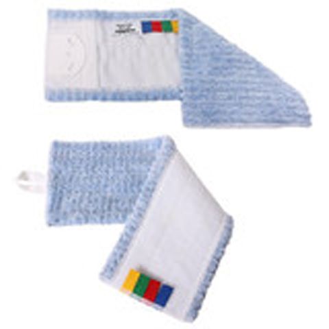 Mop Pad Fx Hygiene 40Cm Microfibre W Nylon Strips