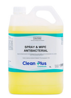 Spray & Wipe Anti-Bacterial 5Lt 32502