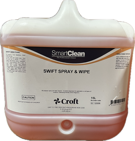 Swift Spray & Wipe 15Lt 32006