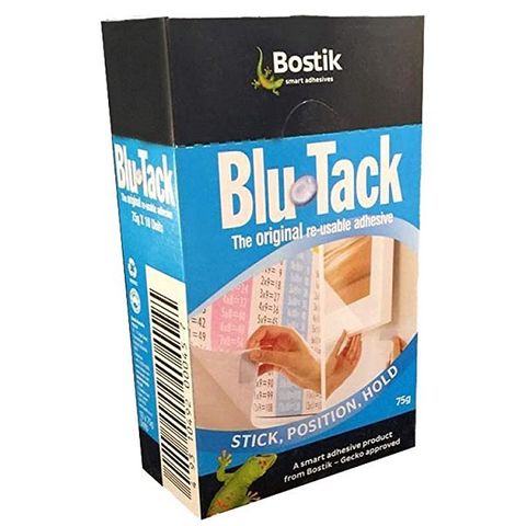 Blu Tack 75G /10 Pack