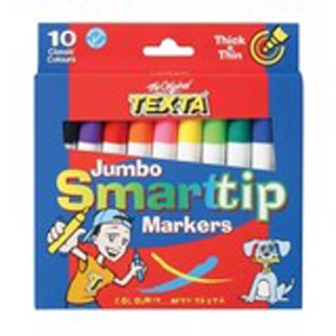 Markers Texta Jumbo / Pack 10