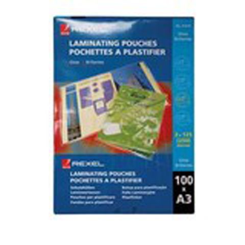 Laminating Pouches A3 80 Micron Gloss / Pack 100