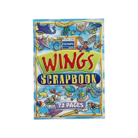 Scrap Book Olympic Wings 72P / 10 Pack